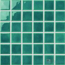 Green 48x48mm 2x2 inch Swimming Pool Ceramic Mosaic VC-SP89
