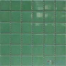 Green 48x48mm 2x2 inch Swimming Pool Mosaic Tiles VC-SP81