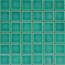 Green 48x48mm 2x2 inch Swimming Pool Mosaic Tiles VC-SP84