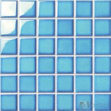 Light Blue 48x48mm 2x2 inch Swimming Pool Ceramic Mosaic VC-SP88