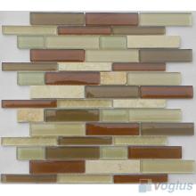 Linear Glass and Stone Mosaic VB-GSL70