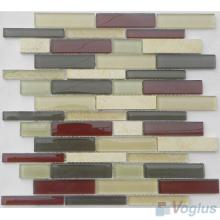 Linear Glass and Stone Mosaic VB-GSL71