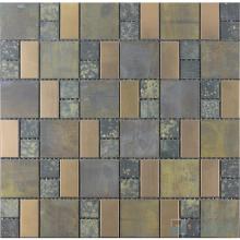 Magic Cube Antique Copper Mosaic Tile VM-CP91