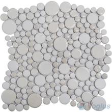 Smoky Bubble Pebble Ceramic Mosaic Tile VC-US89