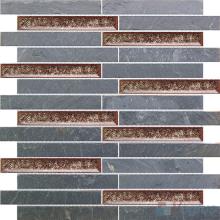 Strip Stone Mixed Ceramic Mosaic VB-SC89