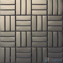Trip Pattern Metal Mosaic Tiles VM-SS56