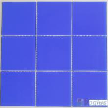 Blue 100x100mm 4x4 inch Glass Mosaic Wall Tile VG-CYN97
