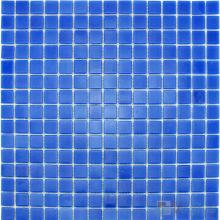 Royal Blue 20x20mm Non-Dot Glass Mosaic Tiles VG-DTS75