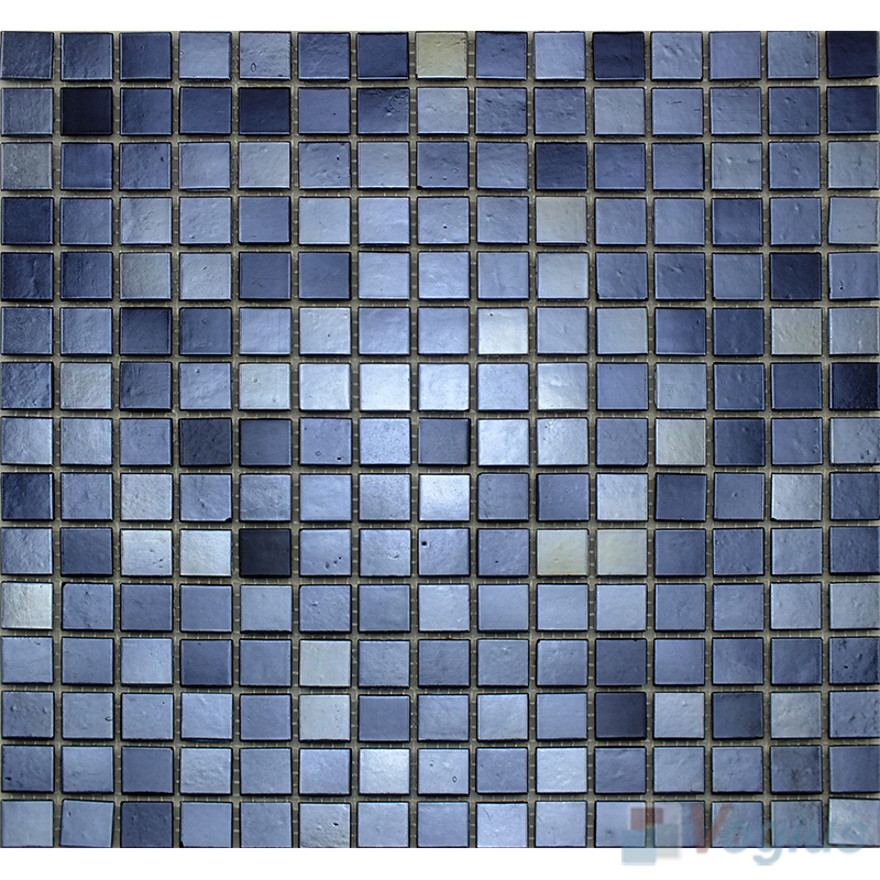 20x20mm Rainbow Iridium Glass Mosaic VG-RDR76