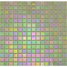 20x20mm Rainbow Iridium Glass Mosaic VG-RDR80