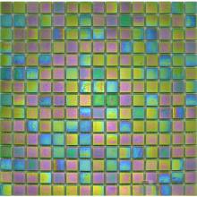 20x20mm Rainbow Iridium Glass Mosaic VG-RDR85