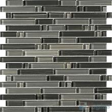 Gray Liner Hand Painted Glass Mosaic Tile VG-HPP99