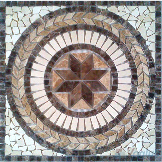 Marble Mosaic Square Medallion VS-ASQ83