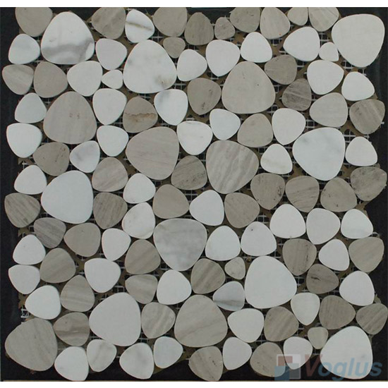 Pebble Marble Mosaic Tile VS-PPB83