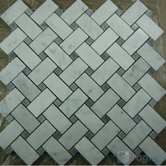Polished Weave Marble Mosaic Tile VS-PBW82
