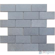 2x4 Large Brick Basalt Stone Mosaic VS-BS96