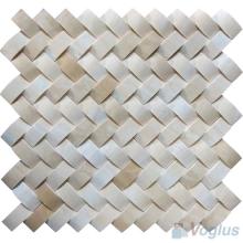 Beige Braided Pattern Stone Mosaic VS-PBD92