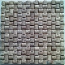 Dark Emperador Small Camber Bread 3D Stone Mosaic VS-PCB88