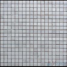 Honed Carrara White 4mm Thickness 15x15mm Heritage Marble Mosaic Tile VS-SN98