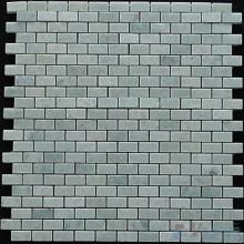 Ming Green Polished Mini Brick Marble Mosaic VS-PBK84