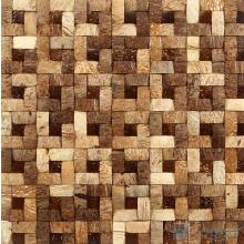 Pinwheel Coconut Mosaic Tiles VCC89