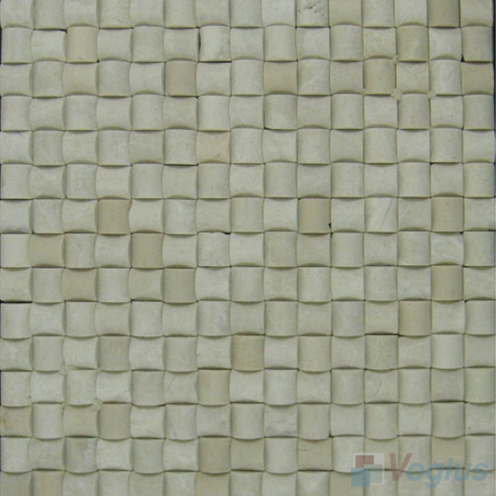 Beige Small Camber Stone Marble Mosaic VS-PCB97