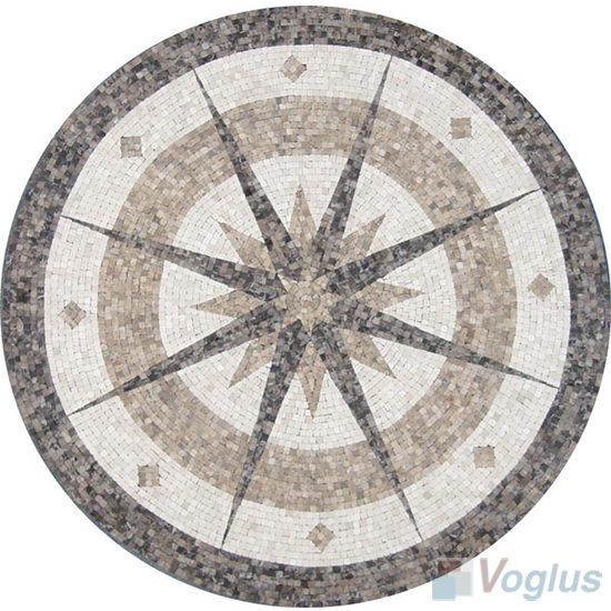 Marble Mosaic Medallion VS-AMD99