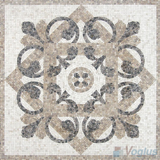 Marble Mosaic Square Medallion VS-ASQ98