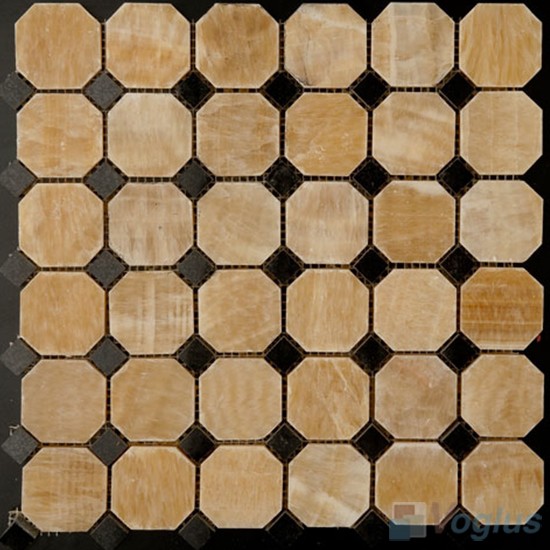 Octagon Onyx Stone Mosaic VS-Y99