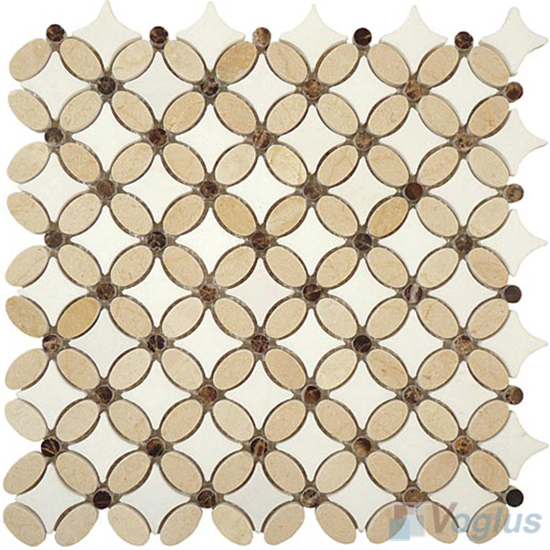 Polished Sunflower Marble Mosaic VS-PSF99