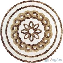 Waterjet Marble Mosaic Medallion VS-AMD89