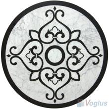 Waterjet Marble Mosaic Medallion VS-AMD90