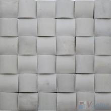 White Large Camber Stone Marble Mosaic VS-PCB94