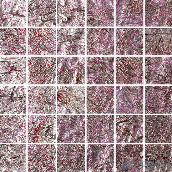 2x2 Heritage Gold Leaf Glass Tiles VG-GFE92