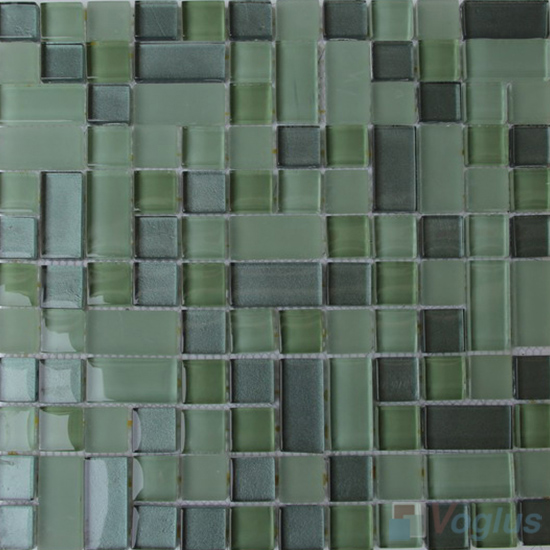 Asparagus Twingrace Crystal Tile Glass Mosaic VG-CYQ98