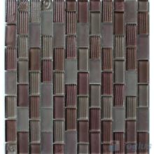 Purple Fall Acchor Crystal Glass Mosaic Tiles VG-CYV96