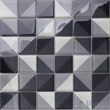 Heritage Gray Back-printed Crystal Mosaic VG-CYH96