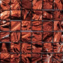 Onfire Gold Foiled Glass Mosaic Tile VG-GFE75