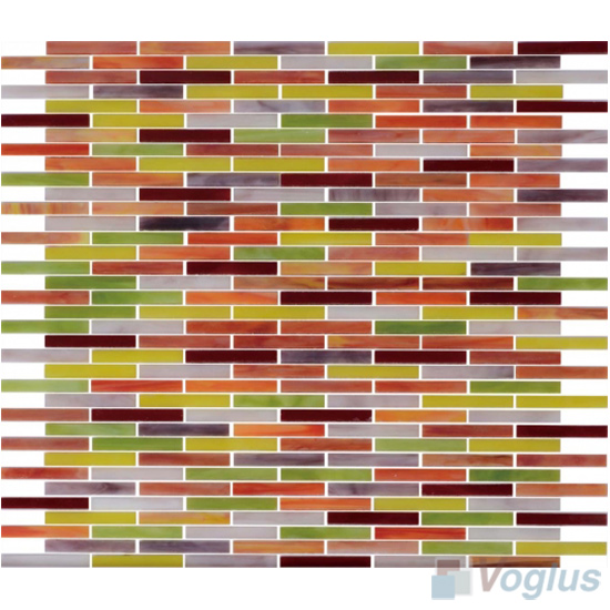 Colorful Matrix Tiffany Glass Mosaic Tile VG-TF60