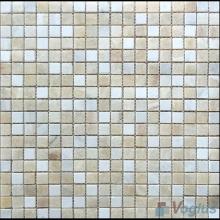 Polished Honey Onyx 4mm Thickness 15x15mm Heritage Marble Mosaic VS-SN92