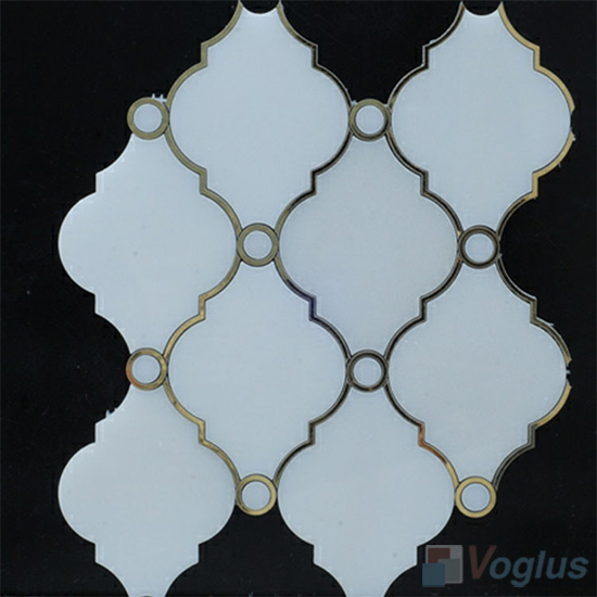 Water Jet Marble Mosaic Tile VS-WJ91